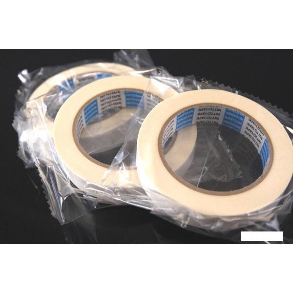42個入 NITTO DENKO(日東電工) ニットー No.501K 両面テープ 白 (20m巻) 30mm_1