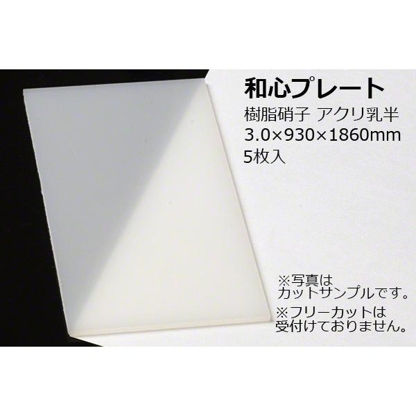 Taiko タイコー 送料込 和心プレート アクリ乳半 アクリ乳半 3 0 930 1860mm 5枚入 メーカー直送商品 13 和心プレートシリーズのアクリル板です 13 Taiko タイコー 樹脂 プラスチック 建築金物通販ビドーパル