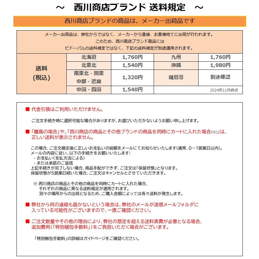 西川商店 口厚錠 中ダボ F印 (ミガキ) (コード2711) 【メーカー直送