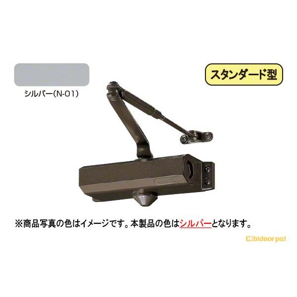10セット入 NEW STAR(ニュースター) ドアクローザ 80シリーズ スタンダード型 シルバー 182 ストップ付