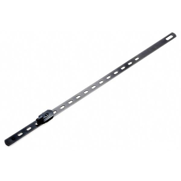 10本入 YAMAICHI(ヤマイチ) YG-53 バネ付自在吊 黒焼付塗装 400mm