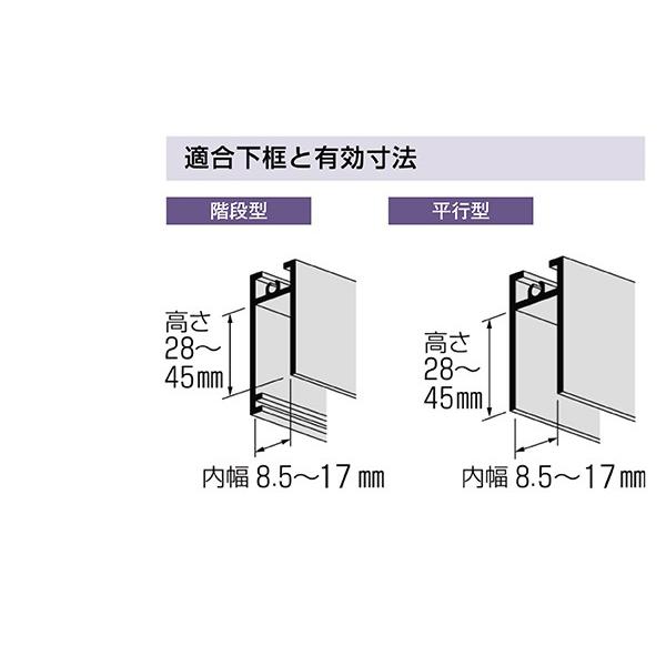 10個入　KAKEN(家研販売)　アルミサッシ用取替戸車　8.5シリーズ　8.5A-24(丸コマ)