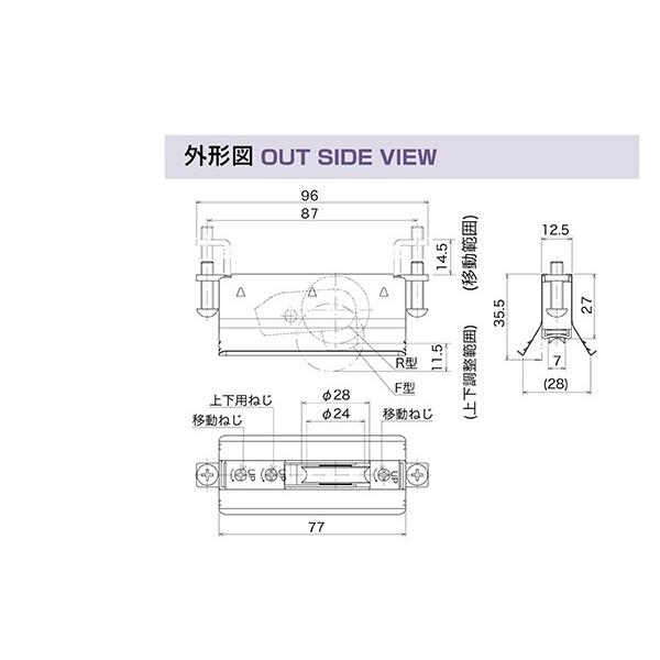 10個入 KAKEN(家研販売) アルミサッシ用取替戸車 12.5シリーズ 10個入 KAKEN(家研販売) アルミサッシ用取替戸車 12.5シリーズ