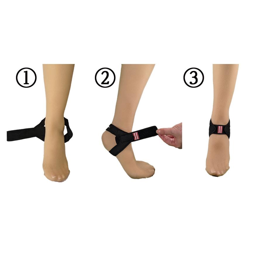 足首 サポーター ワイド スポーツサポート 薄型 足首 固定 簡単 テーピング 歩行 姿勢 高齢者 つまづき 防止 捻挫 予防 母の日 父の日 敬老の日 贈り物  jMAX |  | 05
