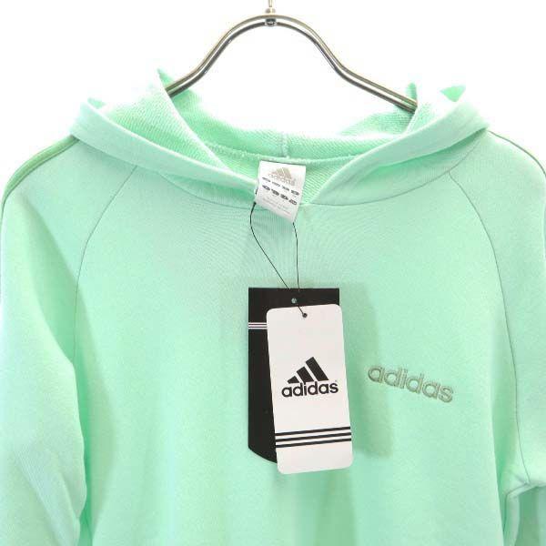 未使用 アディダス 袖ライン スウェットパーカー S 薄緑系 Adidas プルパーカー プルオーバー レディース 古着 14 Ay Fre 64 Wtr Big 2nd 通販 Yahoo ショッピング