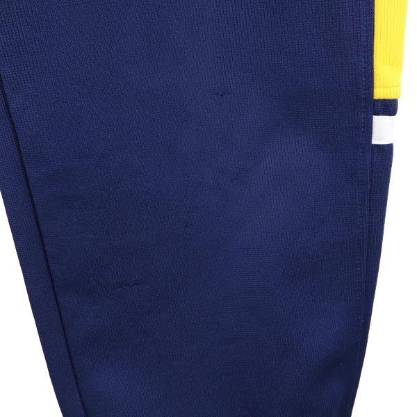 ナイキ 90s ロゴ刺繍 ジャージ 上下 セットアップ L（14-16） 紺×黄 