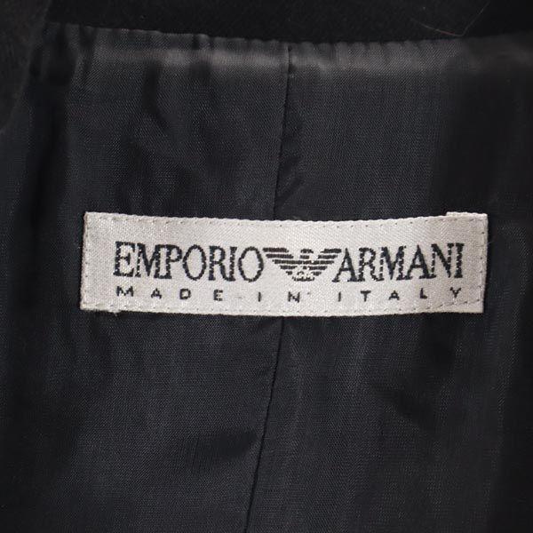エンポリオアルマーニ イタリア製 スカート スーツ 上下セットアップ 上:40/下:42 ブラック Emporio Armani レディース 古着 230928｜big-2nd｜08