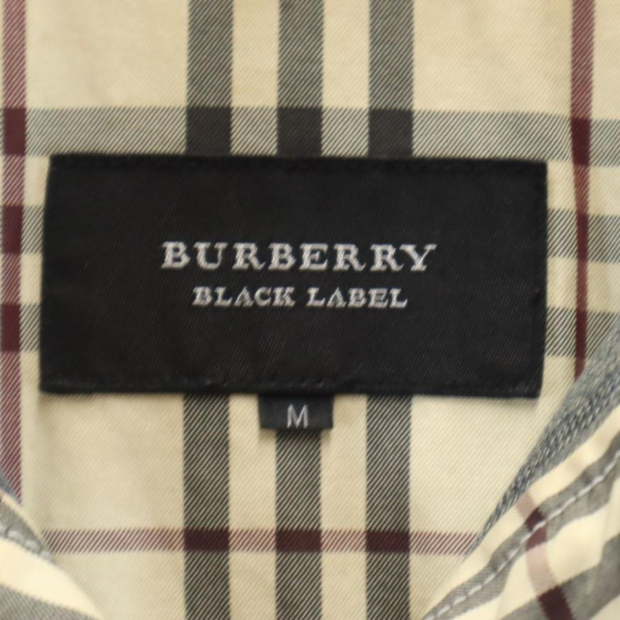 バーバリーブラックレーベル デニムジャケット M BURBERRY BLACK LABEL ジージャン ストレッチ メンズ 古着 240305｜big-2nd｜07