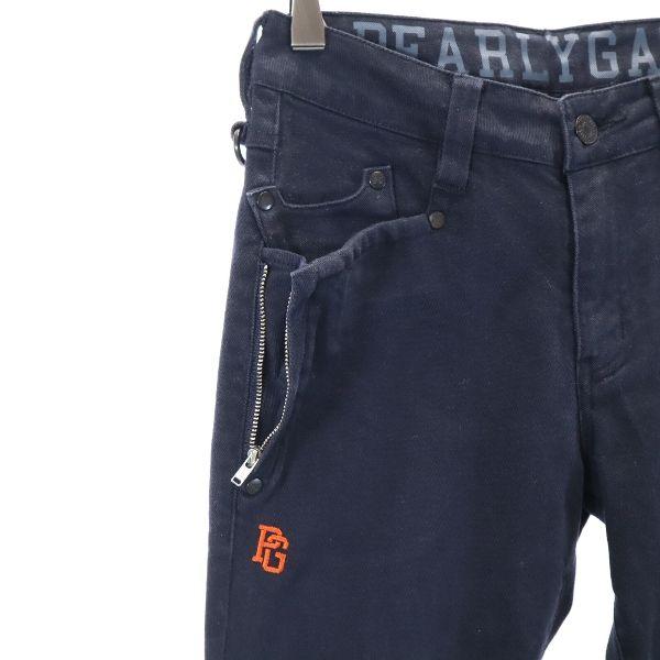 パーリーゲイツ スキニーロングパンツ 0 紺 PEARLY GATES ゴルフ