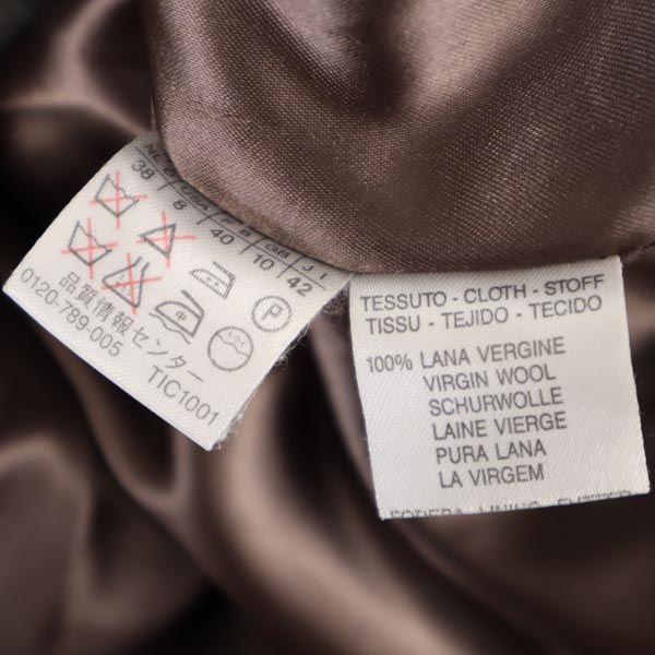 マックスアンドコー イタリア製 ウール100％ ステンカラー コート 42