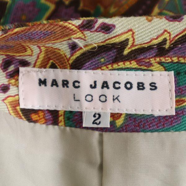 マークジェイコブス ルック 台形 総柄 スカート 2 MARC JACOBS LOOK