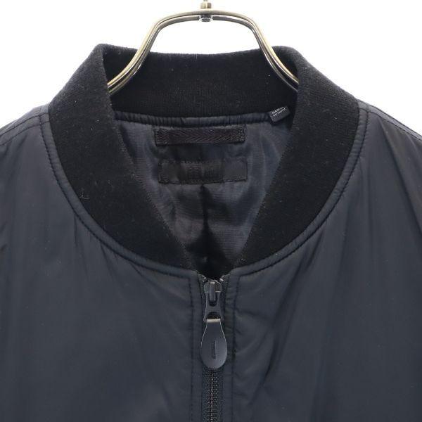 ユニクロ Ma 1タイプ 中綿 ナイロンジャケット L ブラック Uniqlo ジップ ブルゾン メンズ 古着 Bof Fre Mhj Big 2nd 通販 Yahoo ショッピング