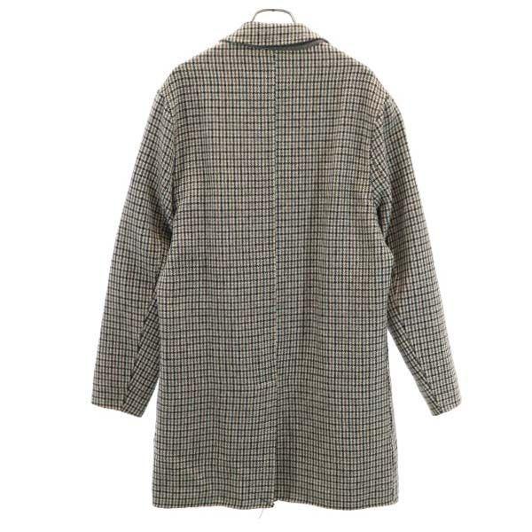 ザラ ウールブレンド 千鳥格子柄 コート S Usa 茶系 Zara レディース 古着 Bof Fre Wco Big 2nd 通販 Yahoo ショッピング
