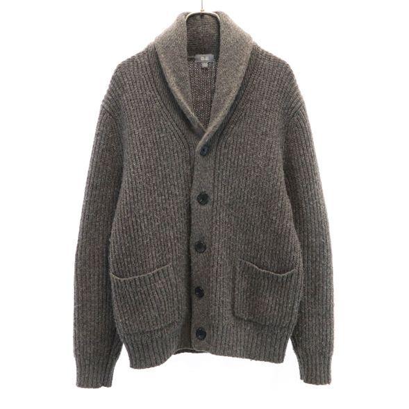 ユニクロ ウールミックス ニット カーディガン L グレー Uniqlo ショールカラー メンズ 古着 Bof Fre Mca Big 2nd 通販 Yahoo ショッピング