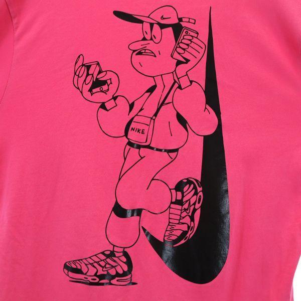 ナイキ A I R プリント 長袖 Tシャツ S ピンク Nike ロンt メンズ 古着 メール便可 Bof Fre Mts Big 2nd 通販 Yahoo ショッピング