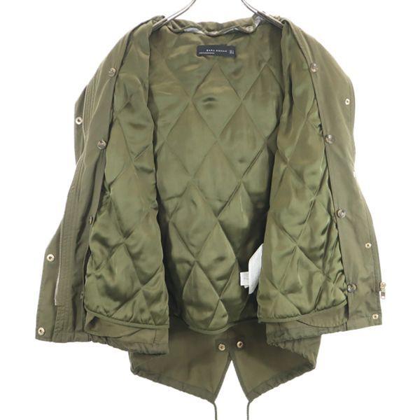 ザラ ウーマン ミリタリージャケット Eur S カーキ系 Zara Woman モッズ風 中綿ライナー付き フード ジップ レディース 古着 1008 Pdown Bof Fre 1947 Whj Big 2nd 通販 Yahoo ショッピング