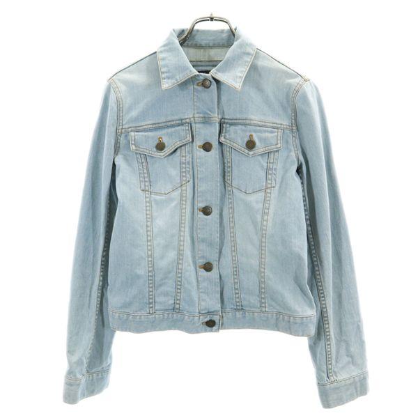 流行のアイテム マークジェイコブス デニムジャケット 6 Marc Jacobs Gジャン ジージャン レディース 古着 2308