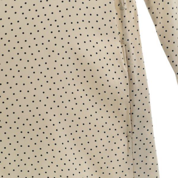 美品 ユニクロ ロング シャツ ドット柄 ワンピース S ベージュ Uniqlo 水玉 長袖 リボン付き レディース 古着 Bof Nag 3497 Wht Big 2nd 通販 Yahoo ショッピング