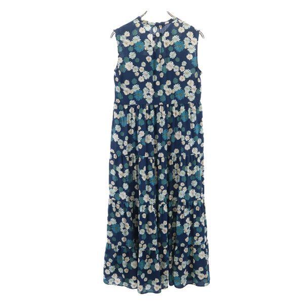美品 ユニクロ ポールアンドジョー ティアード 花柄 ワンピース M ネイビー Uniqlo Paul Joe ノースリーブ インナー付き レディース 古着 Bof Nag 4663 Wht Big 2nd 通販 Yahoo ショッピング