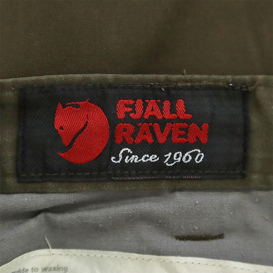 フェールラーベン ロゴワッペン アウトドア パンツ 75 ブラウン FJALL RAVEN 刺繍 ハイブリッドパンツ メンズ 古着 240227｜big-2nd｜07