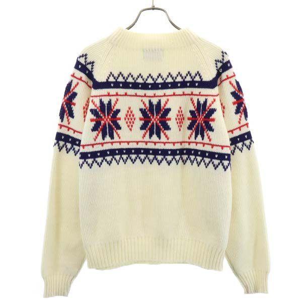 ジェイピーペニー 80ｓ 台湾製 ニット ノルディスク セーター S 白 Jcpenney ヴィンテージ メンズ 古着 1102 Br Fre 4038 Mse Big 2nd 通販 Yahoo ショッピング