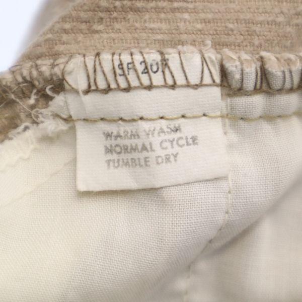 リーバイス 80s USA製 コーデュロイパンツ ベージュ Levi's 42TAOLN 白