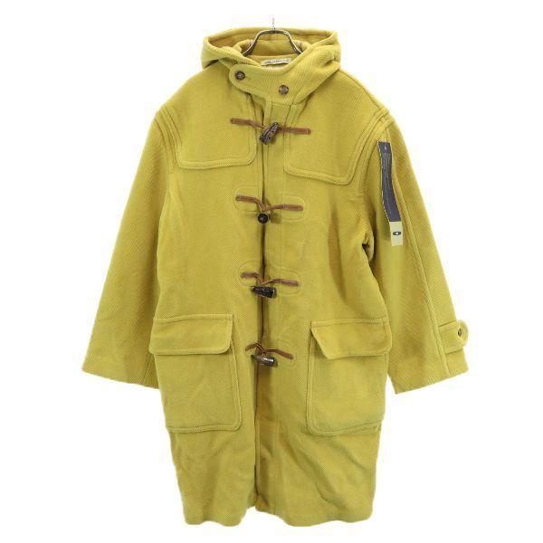 輝く高品質な グローバーオール 英国製 ダッフル コート 36 マスタード Gloverall ウール ロング メンズ 古着 18 魅了 Zoetalentsolutions Com