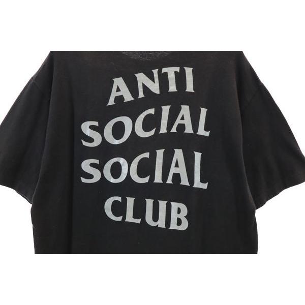アンチソーシャルソーシャルクラブ USA製 プリント 半袖 Tシャツ L 黒