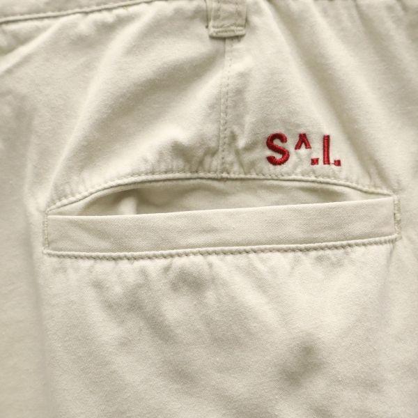 ステューシー 90s 紺タグ カーゴ ショートパンツ 32 ベージュ系 STUSSY