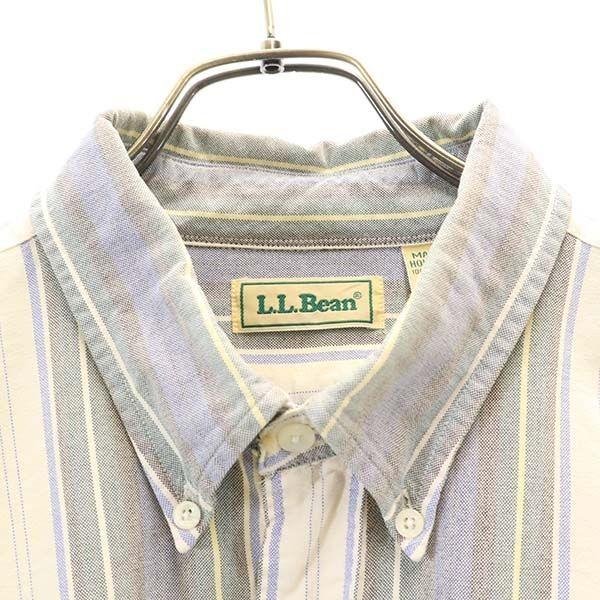 エルエルビーン 90s 香港製 ストライプ オックスフォード シャツ Xl L L Bean オールド ヴィンテージ 長袖 メンズ 0310 Br Top Mls Big 2nd 通販 Yahoo ショッピング
