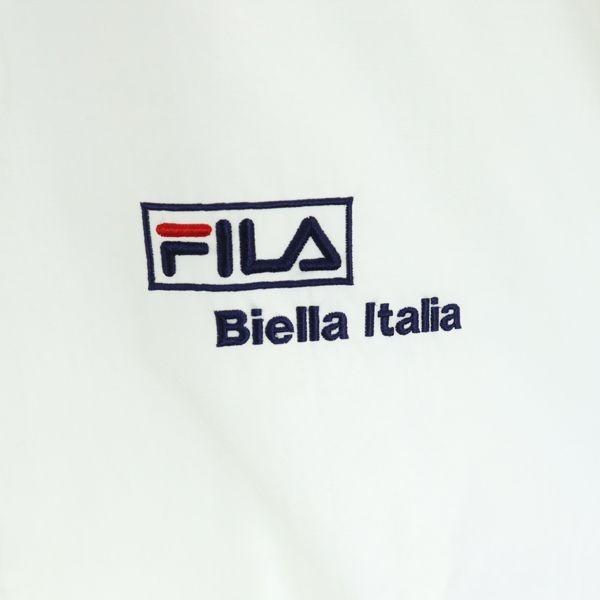 フィラ ロゴ刺繍 ウインドブレーカー Ul ホワイト Fila メンズ 古着 0411 Pdown Br Top Mhj Big 2nd 通販 Yahoo ショッピング