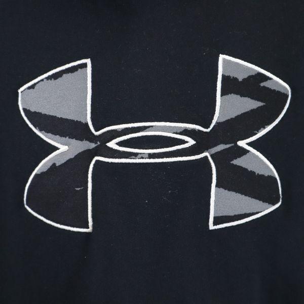 アンダーアーマー パーカー Sm ブラック Under Armour ロゴ スポーツ メンズ 古着 Fre Mst Big 2nd 通販 Yahoo ショッピング