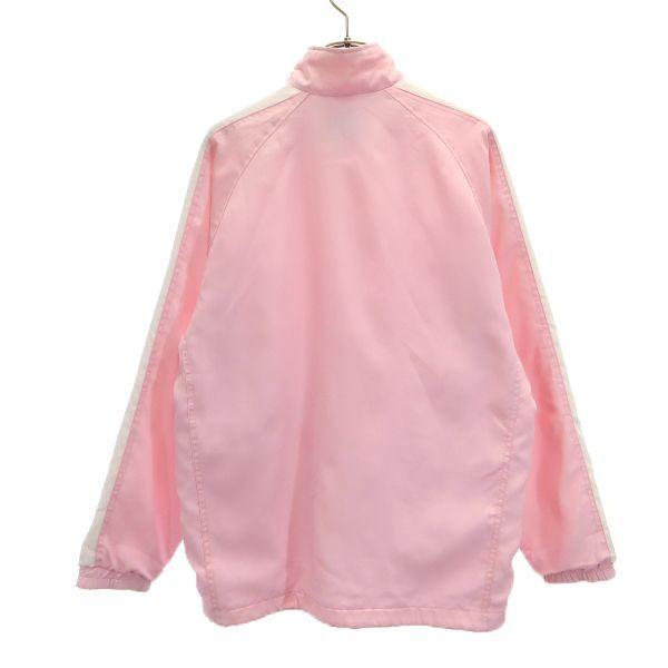 プーマ ウインドブレーカー M ピンク 白 Puma スポーツ ジップ ジャケット 裏起毛メッシュ地 レディース 古着 Fre Wst Big 2nd 通販 Yahoo ショッピング