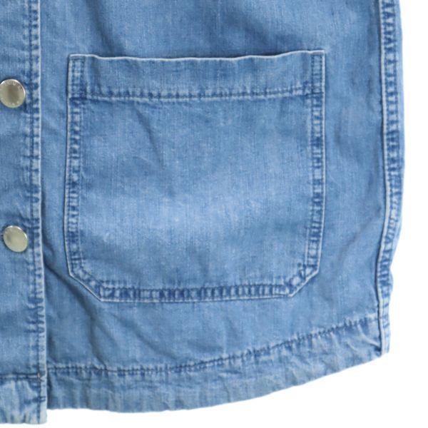 エイチアンドエム Denim カバーオール デニムジャケット S H M レディース 古着 Pd Fre Wjj Big 2nd 通販 Yahoo ショッピング