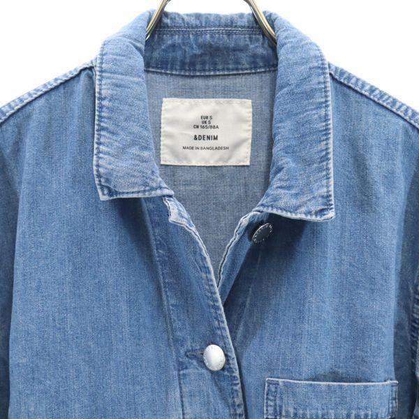 エイチアンドエム Denim カバーオール デニムジャケット S H M レディース 古着 Pd Fre Wjj Big 2nd 通販 Yahoo ショッピング