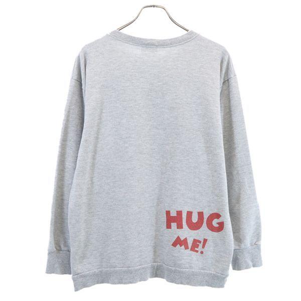 ザラ ディズニー プリント トレーナー M グレー Zara Disney 長袖 スウェット メンズ 古着 1011 Pdown Fre 2263 Mtr Big 2nd 通販 Yahoo ショッピング