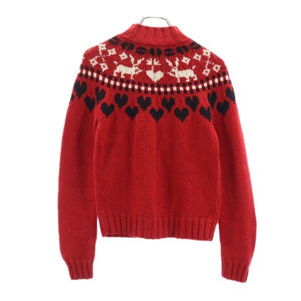 ポールスミス ノルディックライク フルジップ ニットジャケット M