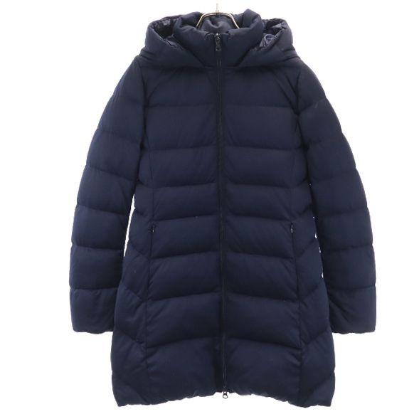 ユニクロ ダウンコート M 紺 Uniqlo フード 軽量 ミドル丈 レディース 古着 17 Fre 7237 Wdj Big 2nd 通販 Yahoo ショッピング