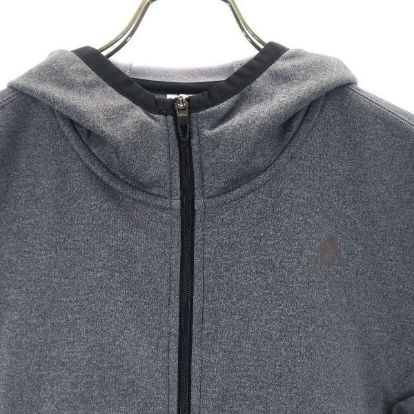 アディダス ジップパーカー ジャケット Ot グレー系 Adidas フード ロゴ刺繍 スポーツ レディース 古着 Fre 97 Wst Big 2nd 通販 Yahoo ショッピング