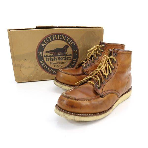 特売 レッドウィング 97年製 犬刻印 875 セッターブーツ スニーカー 8e ブラウン Red Wing メンズ 古着 11 人気ブランド Mdtu Nw Gov Lk