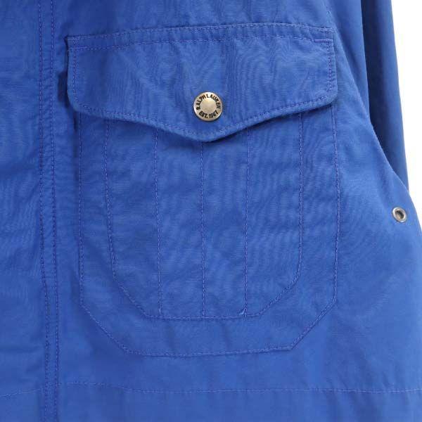 ポロラルフローレン マウンテンパーカー S 青×オレンジ POLO RALPH ポロラルフローレン マウンテンパーカー S 青×オレンジ POLO RALPH