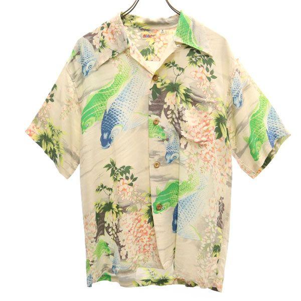 2個以上購入で送料無料 サンサーフ M品番 オープンカラー M32874 和柄