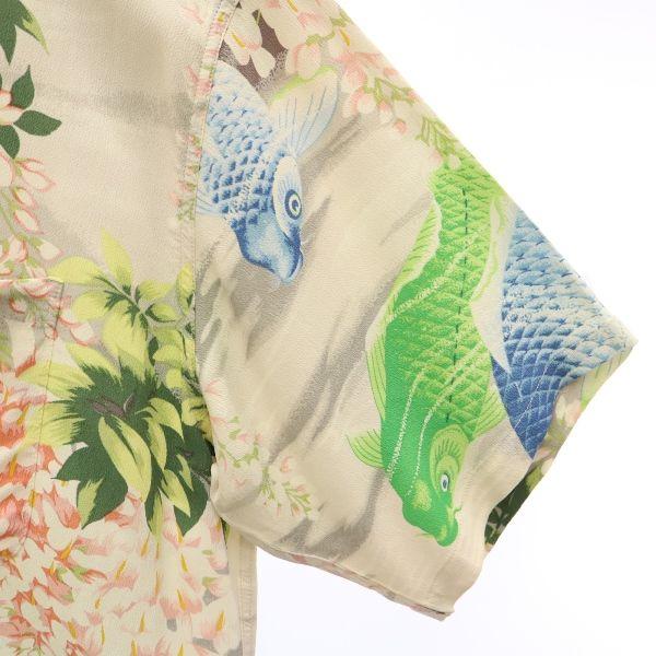 2個以上購入で送料無料 サンサーフ M品番 オープンカラー M32874 和柄