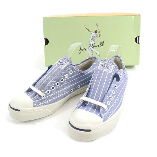 正規店仕入れの ポーター コンバース ストライプ柄 スニーカー 28 0cm Porter Converse ジャックパーセル 靴 ブルーメンズ1007 Ja Kma 7 Shu Big 2nd 通販 Yahoo ショッピング 配送員設置送料無料 Www Lequotidien Mr