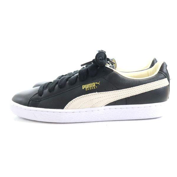 未使用 プーマ バスケット クラシック スニーカー 27 5cm Puma 02 レザー 天然皮革 本革 黒メンズ0531 Kma 177 Shu Big 2nd 通販 Yahoo ショッピング