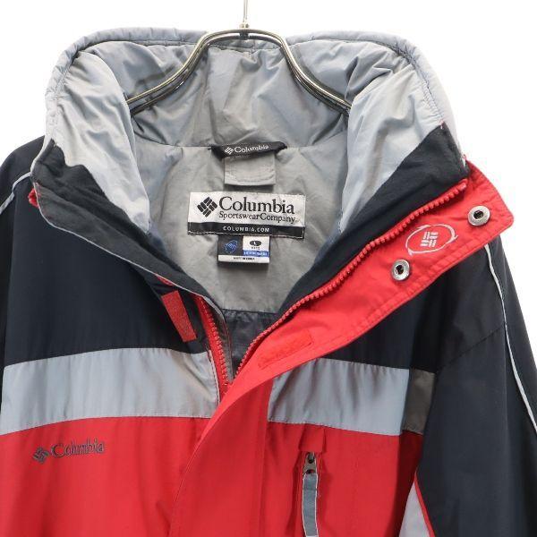コロンビア ナイロン マウンテンパーカー L 黒 グレー 赤 Columbia メンズ 古着 1102 Pdown Ku Fre 3923 Mhj Big 2nd 通販 Yahoo ショッピング