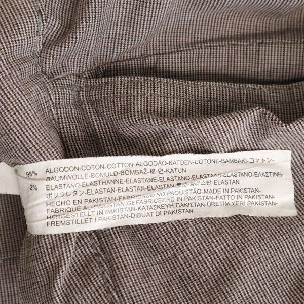 ザラマン チェック柄 ストレッチ パンツ Eur40 Usa31 紫 黒 白 Zara Man ロング メンズ 古着 Lng 6577 Mhp Big 2nd 通販 Yahoo ショッピング