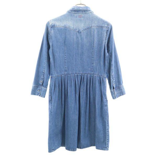 リーバイス デニム ウエスタン ワンピース S Levi S レディース 古着 0429 Nag 1 Wht Big 2nd 通販 Yahoo ショッピング
