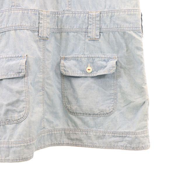 ディッキーズ ワンピース M 水色 Dickies シャンブレー ミニ丈 半袖 チュニック レディース 古着 0613 Nag 553 Wht Big 2nd 通販 Yahoo ショッピング