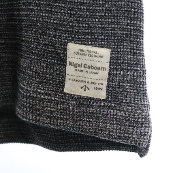 ナイジェルケーボン タートルネック コットン ニット 50 グレー Nigel Cabourn 長袖 セーター メンズ 古着 Qu Fre Mse Big 2nd 通販 Yahoo ショッピング
